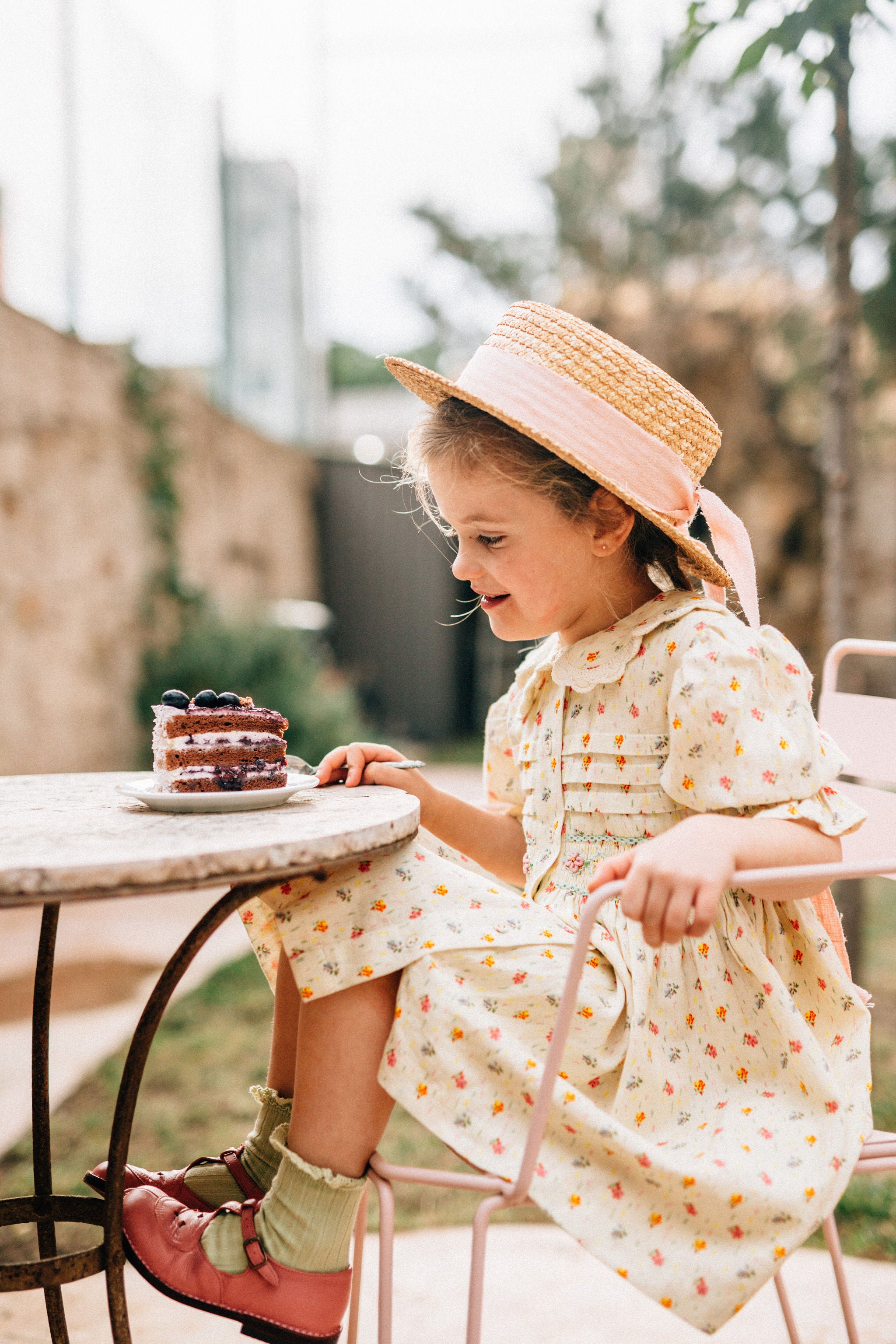 Rosalie jurk - Prairie ikat