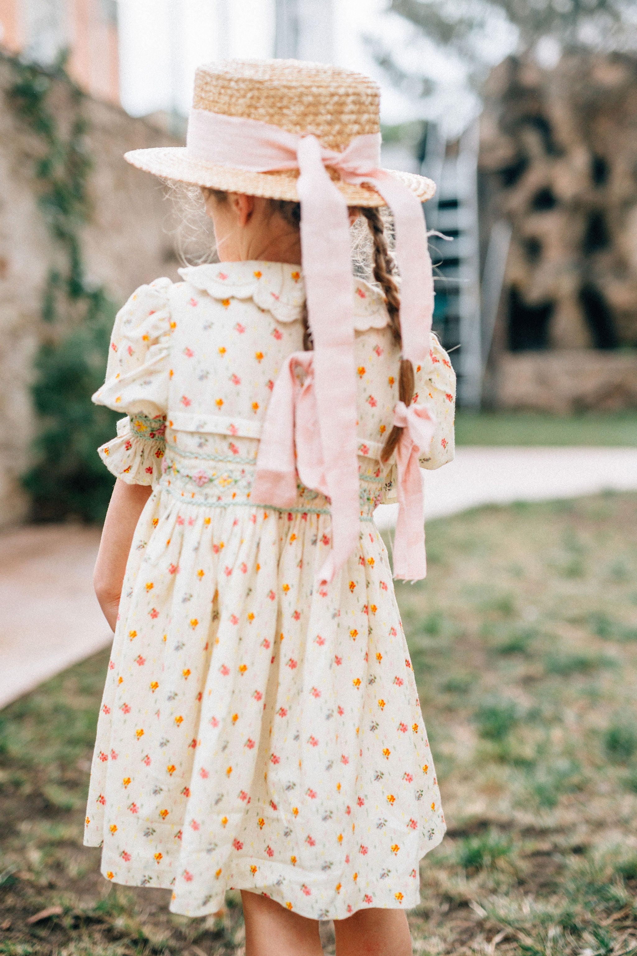 Rosalie jurk - Prairie ikat