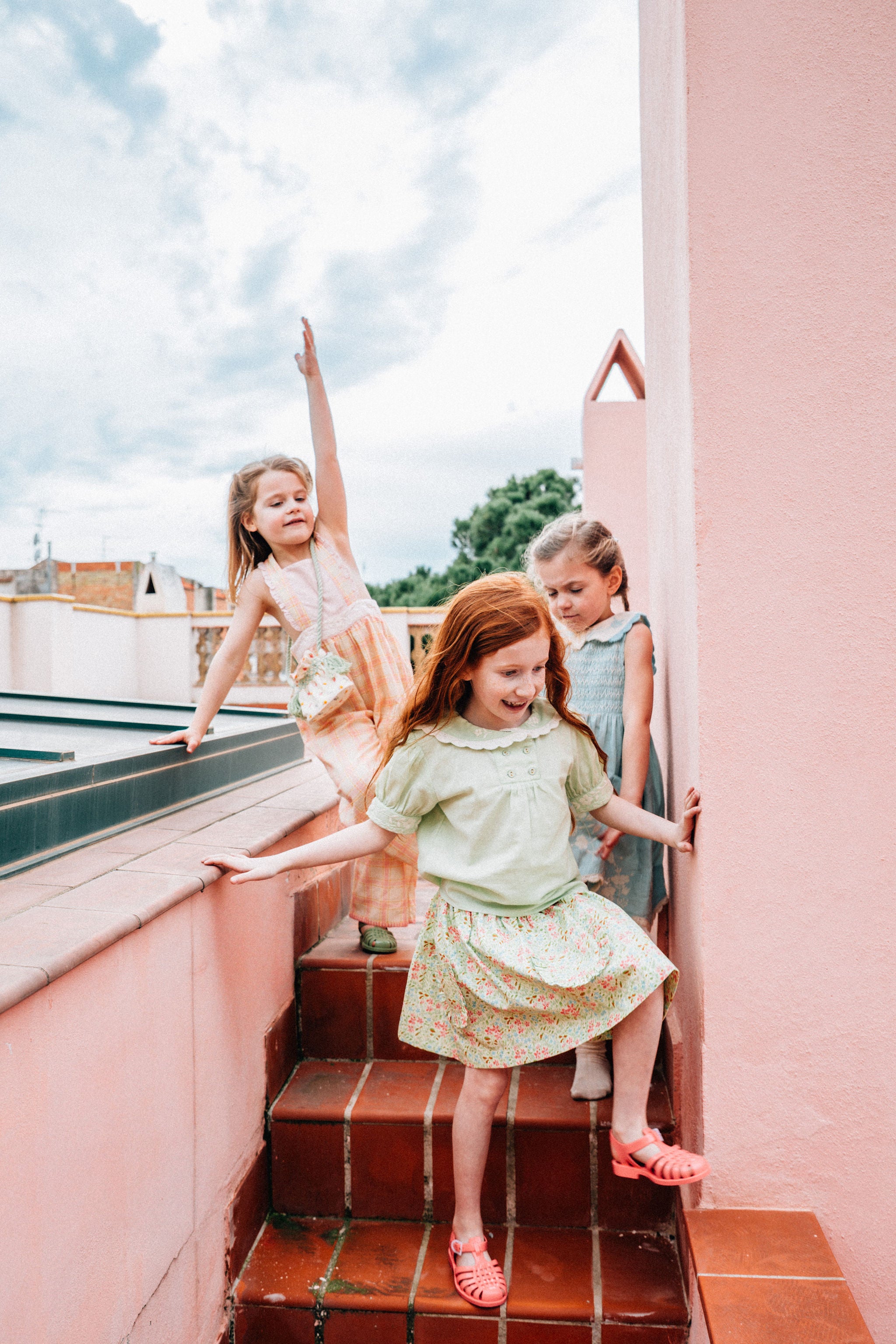 Marguerite rok - Guirlande de printemps